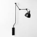 Seinalamp COBEN WALL must Sisustus Homewell 10