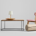 Kohvilaud WALT SOLID WOOD 100×60 puit must Elutoamööbel Homewell 10