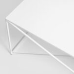 Kohvilaud MEMO METAL 140 Valge Elutoamööbel Homewell 11