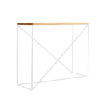 Konsoollaud Konsool MEMO SOLID WOOD 100 valge Elutoamööbel Homewell 5