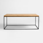 Kohvilaud TENSIO WOOD 140×80 tammevineer must Elutoamööbel Homewell 11