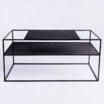 Kohvilaud MATRIX METAL 100X60 must Elutoamööbel Homewell 10