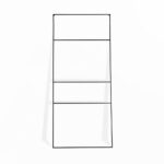 Vannitoa riidepuu LEMI BATH 80 must Esik ja Garderoob Homewell 10