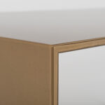 Kohvilaud 2seinaline metall 100×60 kuldne Elutoamööbel Homewell 11
