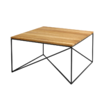 Kohvilaud MEMO WOOD 80 tammespoon must Elutoamööbel Homewell 7