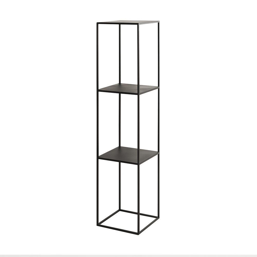 Raamaturiiul TENSIO PILLAR 3F 140×30 must Elutoamööbel Raamaturiiul TENSIO PILLAR 3F 140×30 must Elutoamööbel