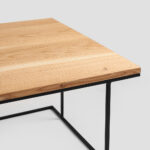 Kohvilaud WALT SOLID WOOD 100×60 puit must Elutoamööbel Homewell 11