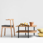 Kohvilaud RAVE BASIC 80 tamm (3395) must Elutoamööbel Homewell 10