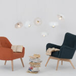 Laelamp POPO FLAT 6 valge Laelambid Homewell 9