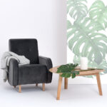 Tugitool PANDA hall naturaalne Elutoamööbel Homewell 10