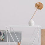 Kohvilaud DARYL METAL 55 valge Elutoamööbel Homewell 10