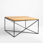 Kohvilaud MEMO WOOD 100×100 tammespoon must Elutoamööbel Homewell 11