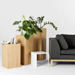 Lillepott PALMUS 80x35x35 tamm(3395) Sisustus Homewell 11