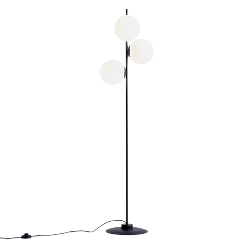 Põrandalamp BOBLER must Põrandalambid