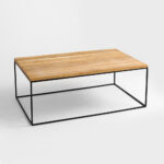 Kohvilaud TENSIO SOLID WOOD 100×60 puit must Elutoamööbel Homewell 6