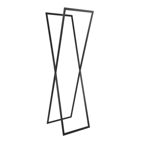 Riidepuu ROSETT must Esik ja Garderoob