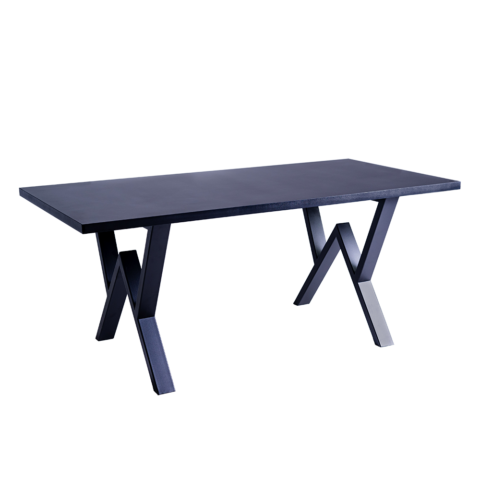 Söögilaud VW 160 must must Söögilauad