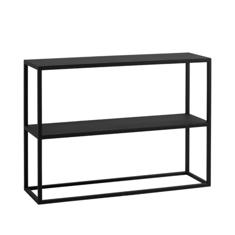 Riiul JULITA METAL 752F must Elutoamööbel