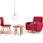 Tugitool PANDA mahlane jõhvikas naturaalne Elutoamööbel Homewell 11