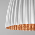 Rippvalgusti PLISSART L valge/vask Laelambid Homewell 10