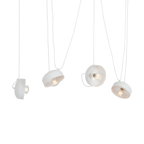 Laelamp POPO FLAT L 4 valge Laelambid