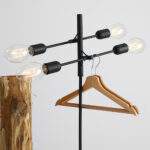 Põrandalamp TWIGO 4. KORRUS must Põrandalambid Homewell 9