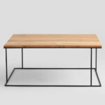 Kohvilaud WALT SOLID WOOD 100×60 puit must Elutoamööbel Homewell 12