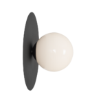 Seinalamp SKIVA BALL M must Sisustus Homewell 7