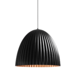 Rippvalgusti PLISSART L must/vask Laelambid Homewell 7