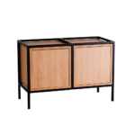 SKAP 2R1 uksega riiul x2 must Elutoamööbel Homewell 6