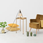 Abilaud HANNA METAL 401F kuldne Elutoamööbel Homewell 8