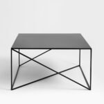 Kohvilaud MEMO METAL 100×100 must Elutoamööbel Homewell 11