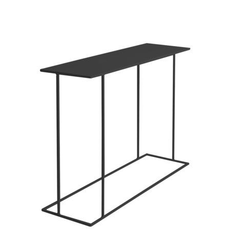 Konsoollaud Konsool WALT METAL 100 must Elutoamööbel