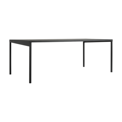 Söögilaud OBROOS METAL 160 must Söögilauad