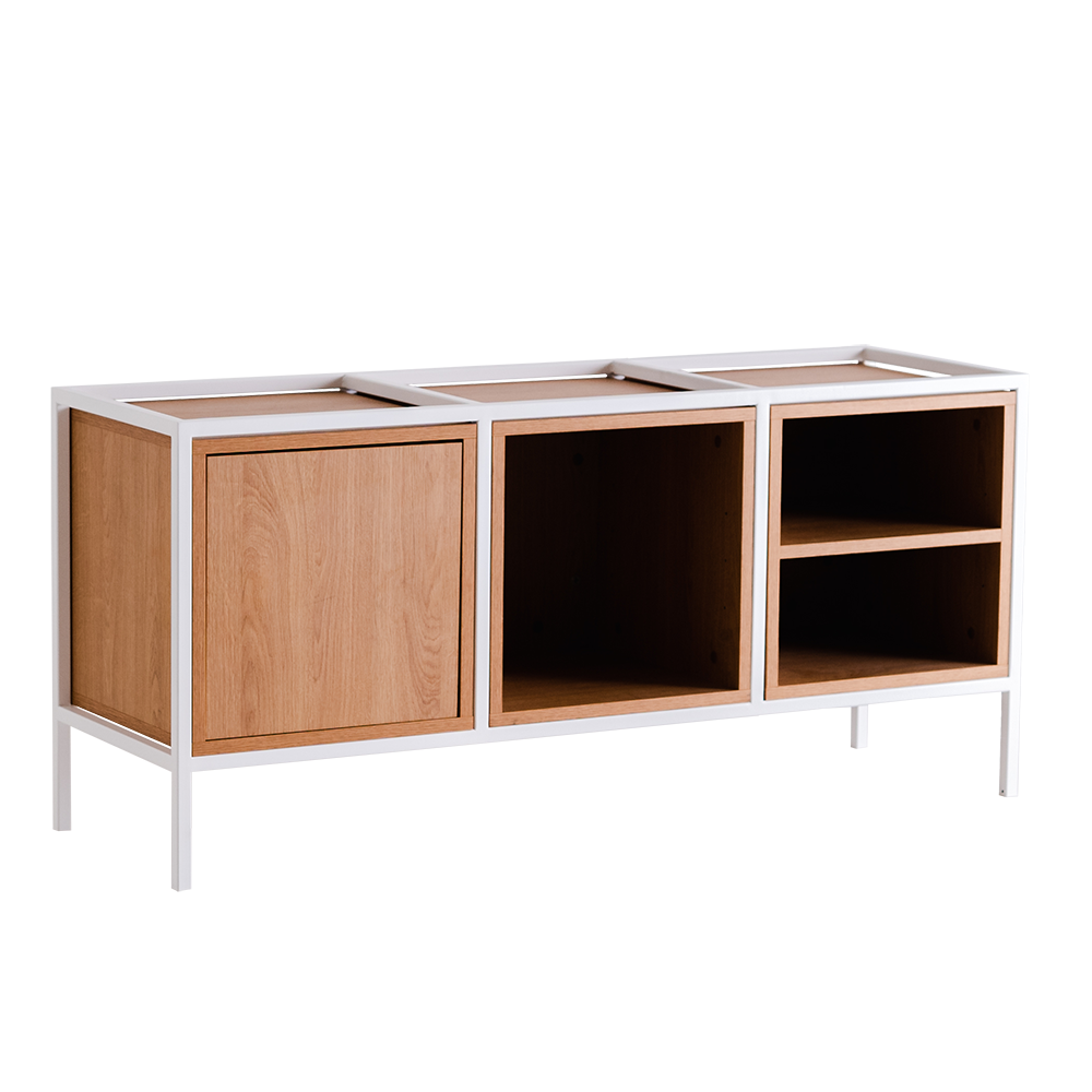 Riiul SKAP 3R1 MIX valge Elutoamööbel Riiul SKAP 3R1 MIX valge Elutoamööbel