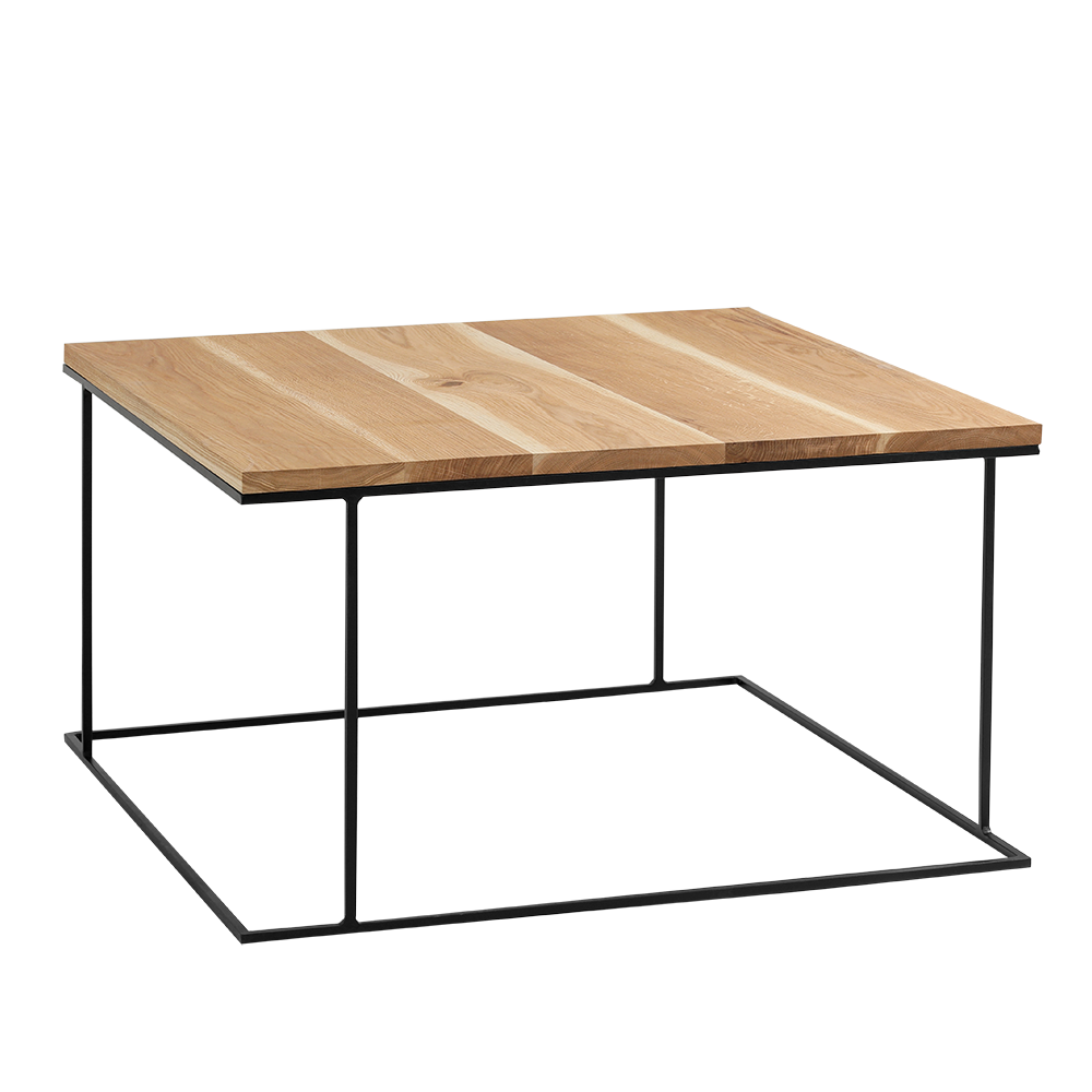 Kohvilaud WALT WOOD 100×100 tammevineer must Elutoamööbel Kohvilaud WALT WOOD 100×100 tammevineer must Elutoamööbel