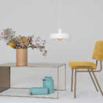 Kohvilaud 2seinaline metall 100×60 kuldne Elutoamööbel Homewell 12
