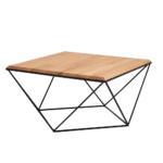 Kohvilaud DARYL SOLID WOOD 80 Tamm Must Elutoamööbel Homewell 7