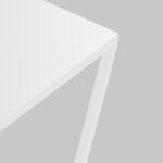 Kohvilaud ZAK METAL 50 valge Elutoamööbel Homewell 7