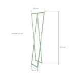 Riidepuu SABU METAL Mint Esik ja Garderoob Homewell 11