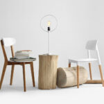 Laualamp KUULITAUD valge Laualambid Homewell 13