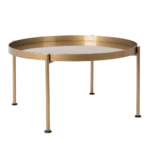 Kohvilaud HANNA METAL 801F kuldne Elutoamööbel Homewell 7