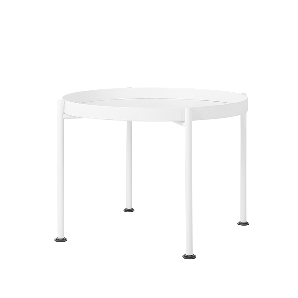 Kohvilaud HANNA METAL 601F valge Elutoamööbel Kohvilaud HANNA METAL 601F valge Elutoamööbel