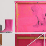 Konsoollaud Credenza MEMO METAL 100 valge Elutoamööbel Homewell 12