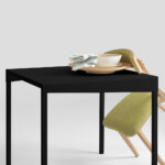 Söögilaud OBROOS METALL 80×80 must Söögilauad Homewell 10