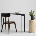 Konsoollaud Konsool OBROOS METAL 100 must Elutoamööbel Homewell 11