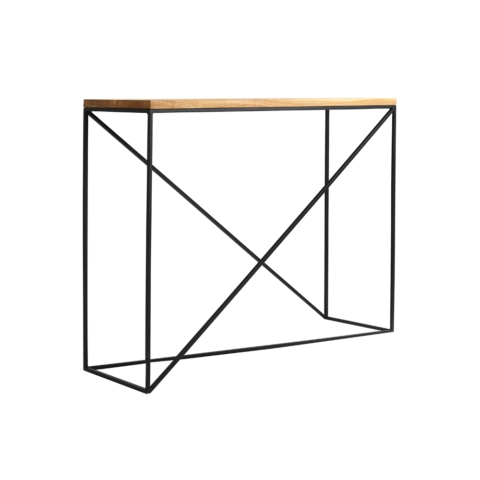 Konsoollaud Konsool MEMO SOLID WOOD 100 must Elutoamööbel