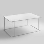 Kohvilaud WALT METAL 100×60 valge Elutoamööbel Homewell 13
