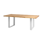 Õhtusöögilaud FELD180x90 täispuidust tamm valge Söögilauad Homewell 7