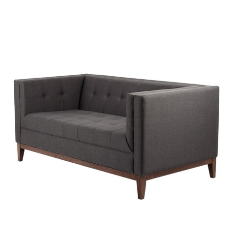 2kohaline diivan BY TOM süsinikkiust (et95) pähklipuu Diivanid